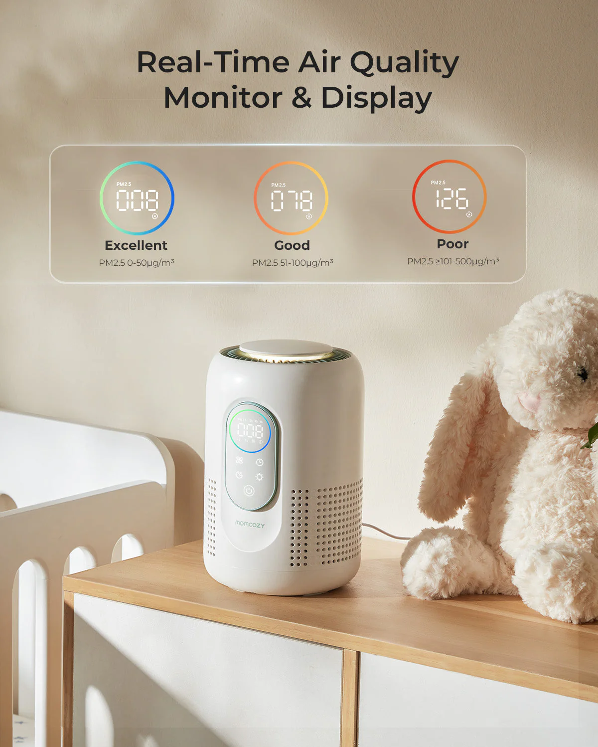 Momcozy CozyBreath Baby-Luftreiniger - Image 4