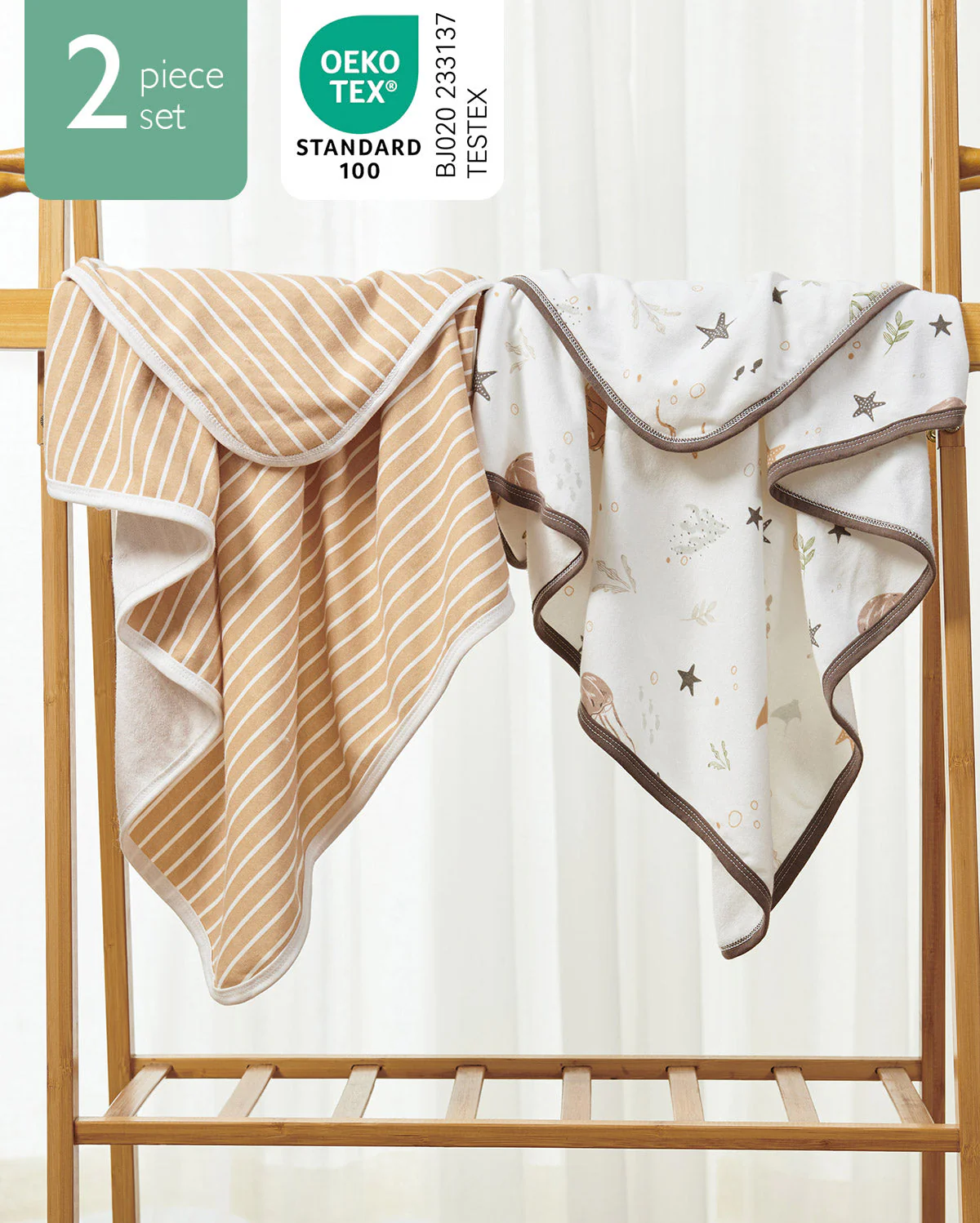 MOMCOZY BABY HOODED TELETEL FÜR NEUBORN DUUBE - 2 Zählung (Packung von 1) - Image 17