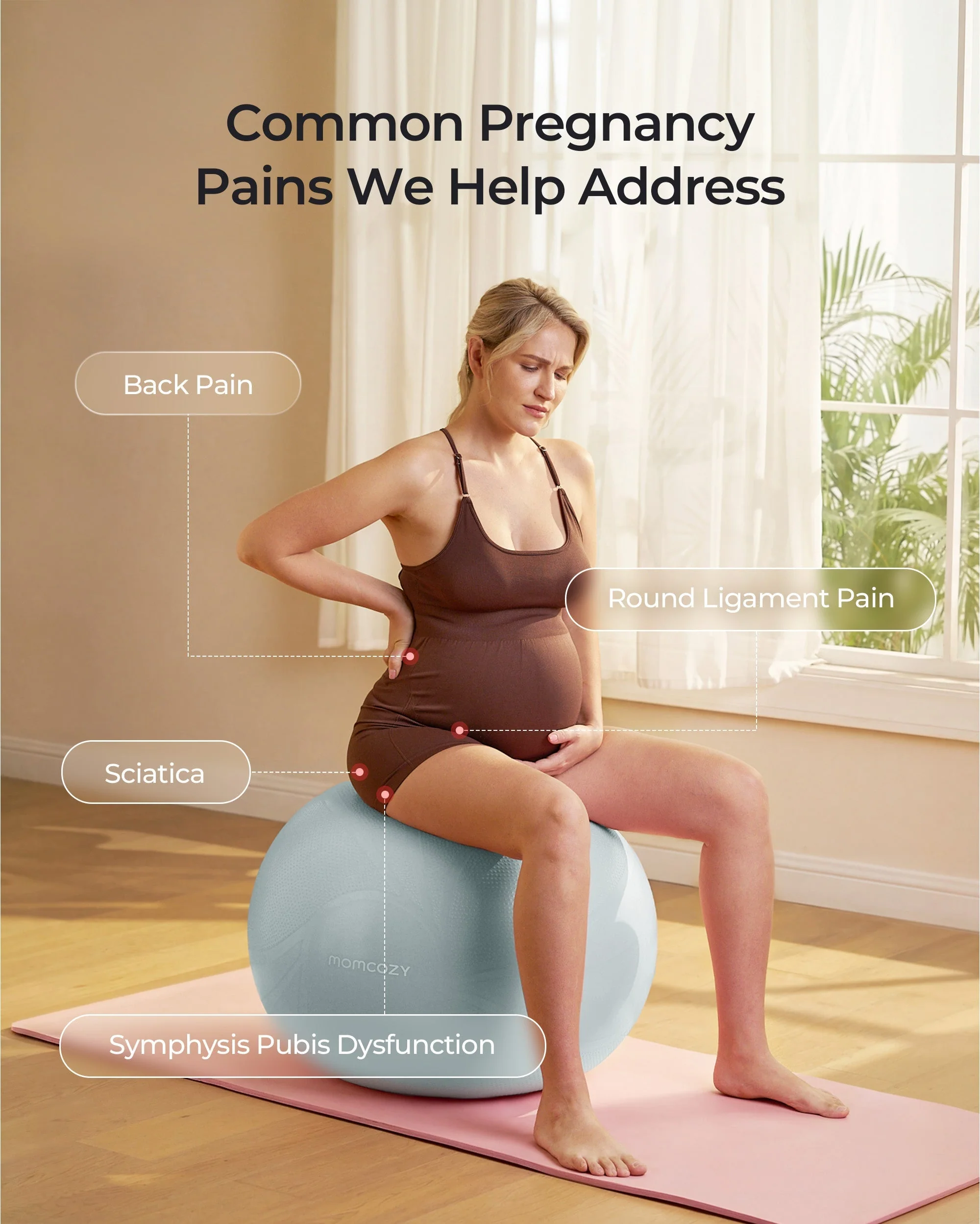 Momcozy BirthEase Maternity Ball Set - Image 10