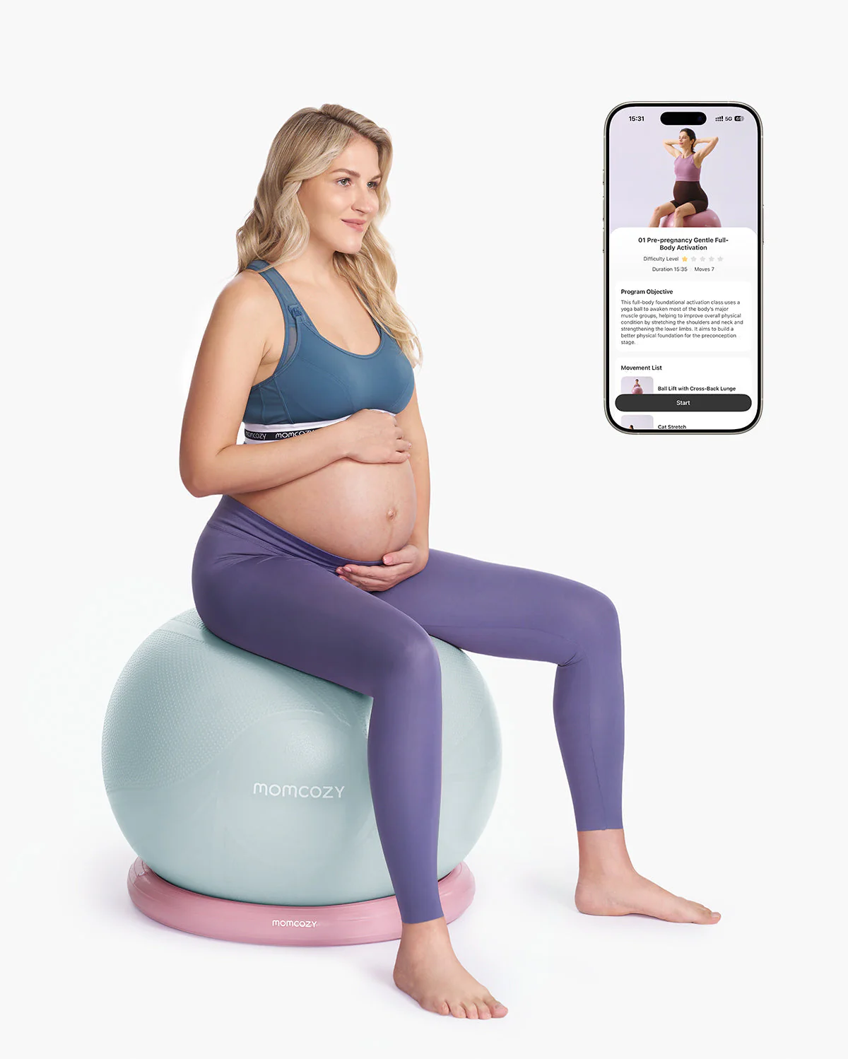 Momcozy BirthEase Maternity Ball Set - Image 11