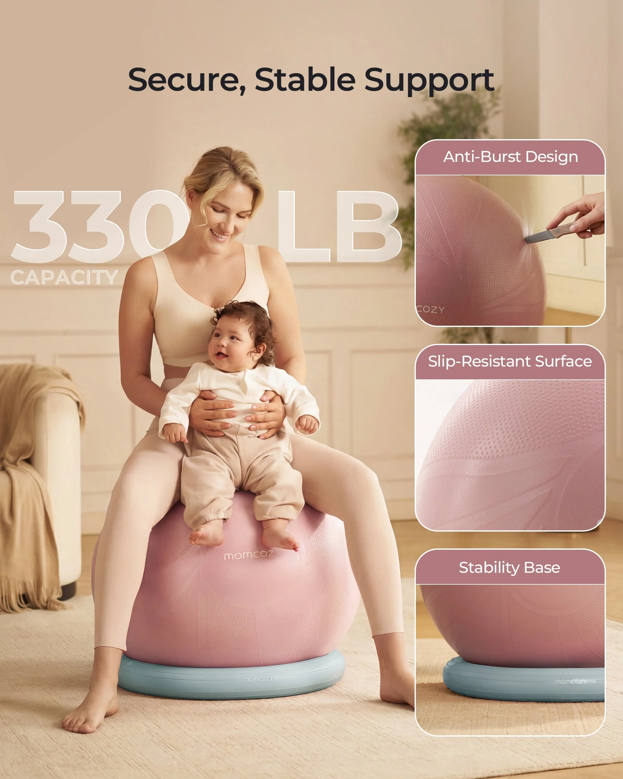 Momcozy BirthEase Maternity Ball Set - Image 26