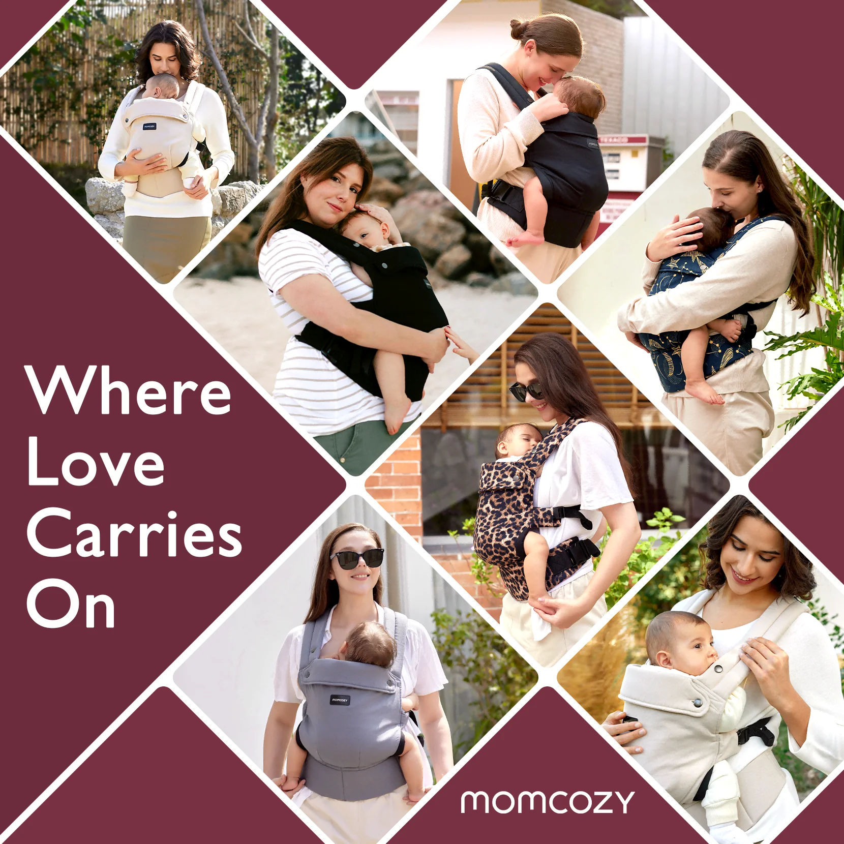 Momcozy PureHug Babytrage - Ergonomisch, gemütlich und leicht - Image 7