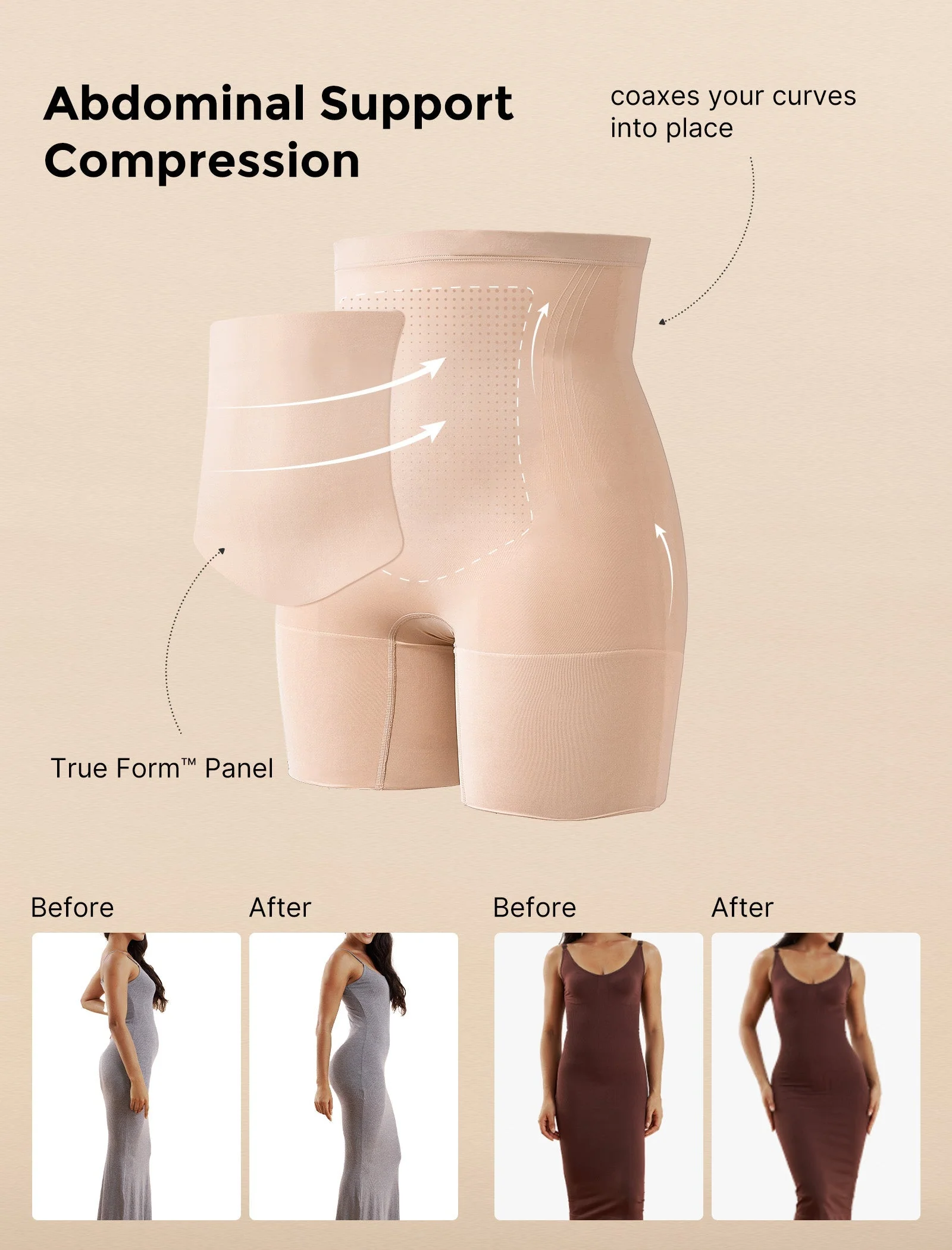 Momcozy Nahtlose Form-Shorts – Für Rückbildung & Alltag - Image 3